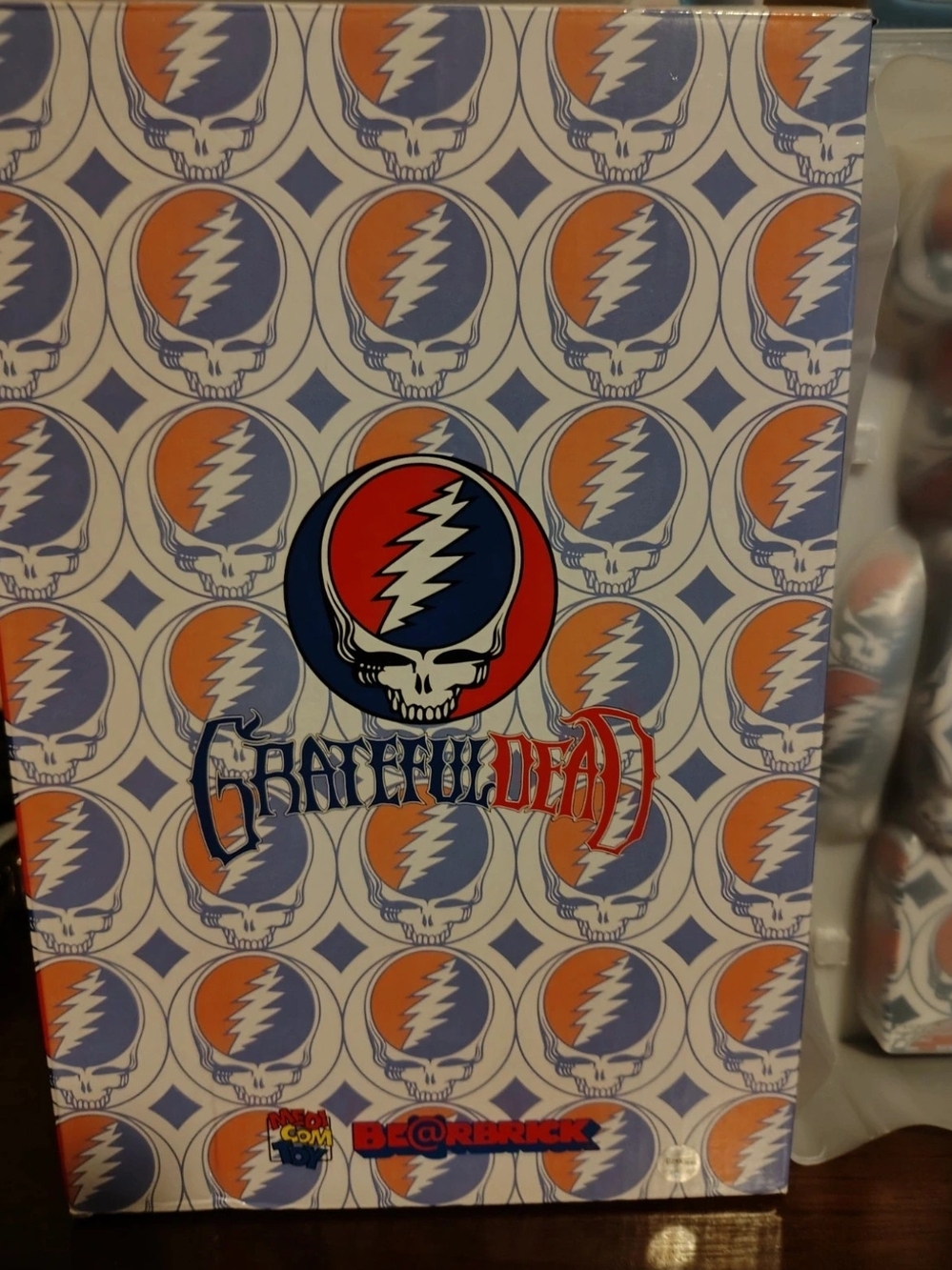 BE@RBRICK Grateful Dead (Steal Your Face) 100% & 400% Set by Medicom To